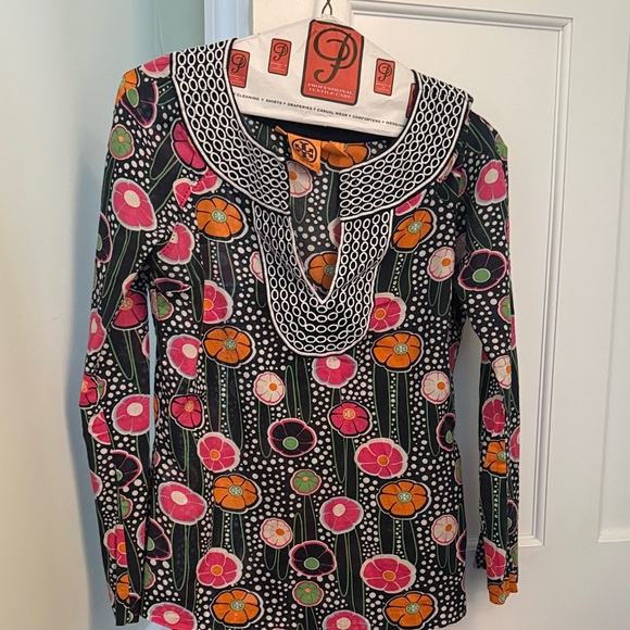 Tory Burch Tops - Tory Burch Multicolor Floral Tunic